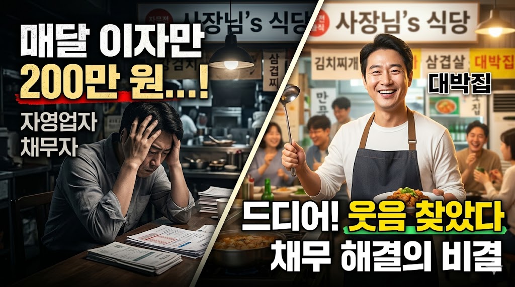 "매달 이자만 200만 원이었는데…" 자영업자 채무자가 웃음을 찾기까지